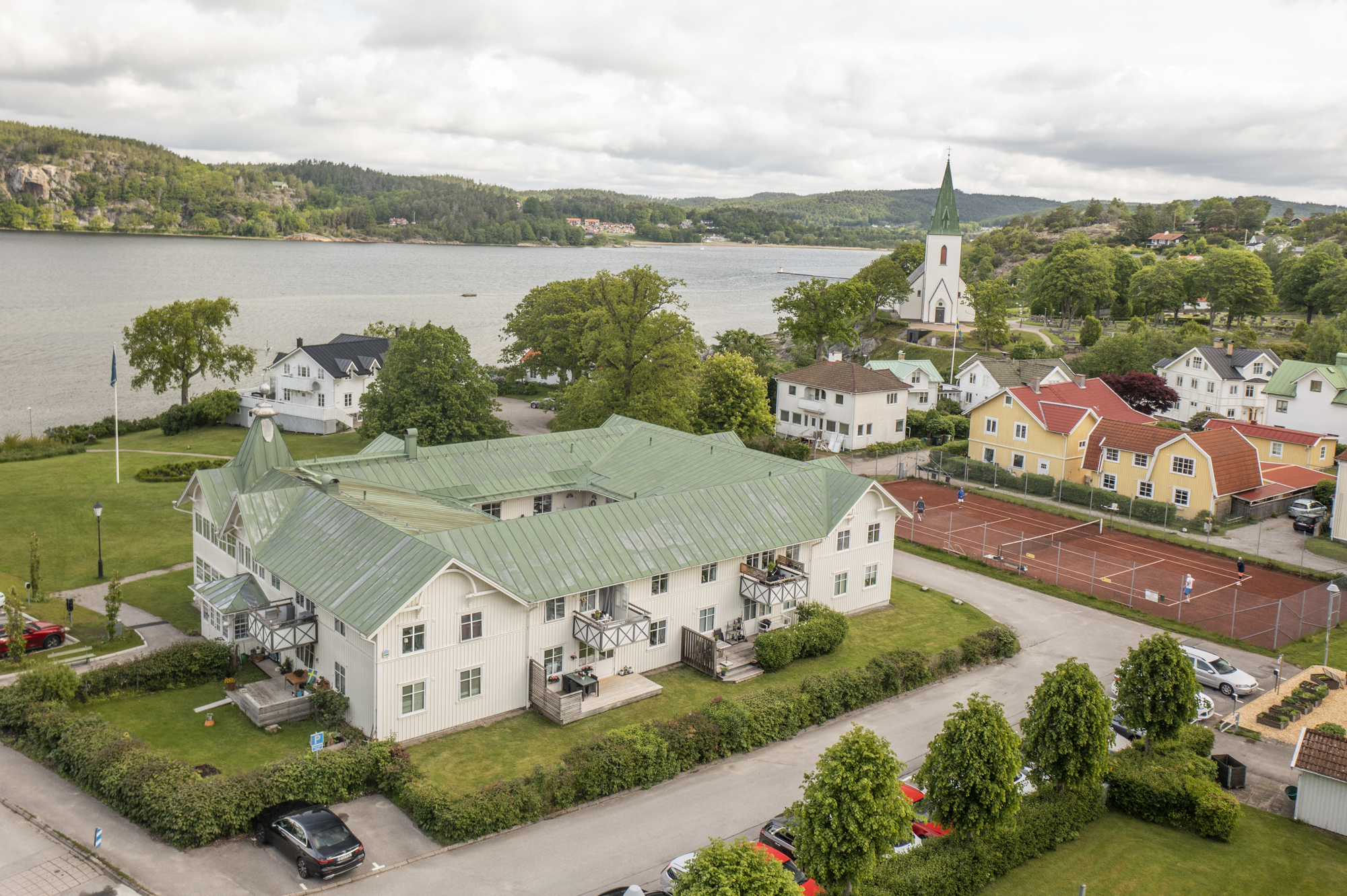 Uddevallahems fastighet på Robert Macfies väg 4, Lyckorna Ljungskile.